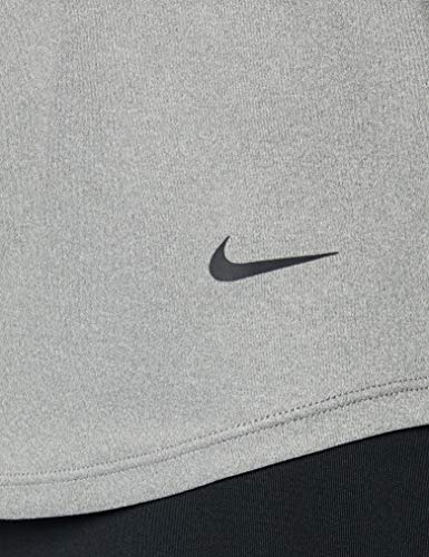 NIKE W Nk Dry Victory Elastika Tank Camiseta sin Mangas, Mujer, Iron Grey/Pure/(Black), XS