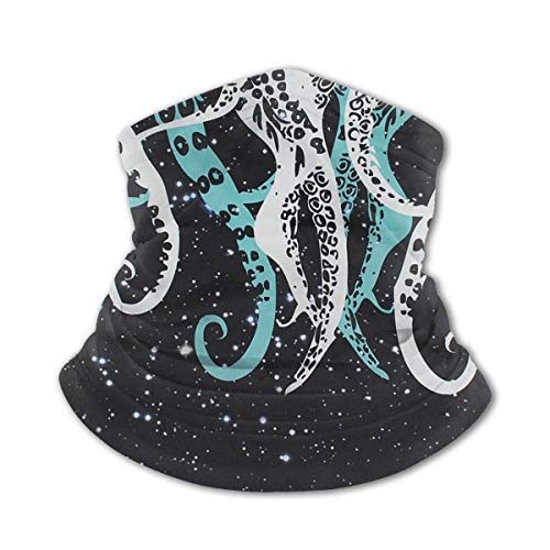 Niños Cara Protector Toalla Pulpo Pies Galaxy Sky 3d Impreso Sunproof Transpirable Cuello Bufanda Para Al Aire Libre O Uso Diario