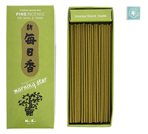 nippon kodo Morning Star Pino Incienso, 200 barritas