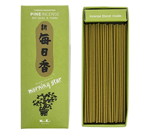 nippon kodo Morning Star Pino Incienso, 200 barritas