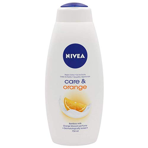 NIVEA 80979 Gel 750ML Care & Orange, Negro, Estandar