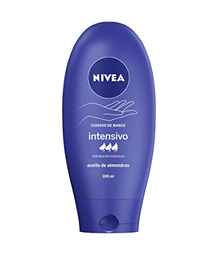 NIVEA Crema de Manos Cuidado Intensivo (1 x 100 ml), crema hidratante para unas manos suaves, crema con aceite de almendras para una hidratación intensiva