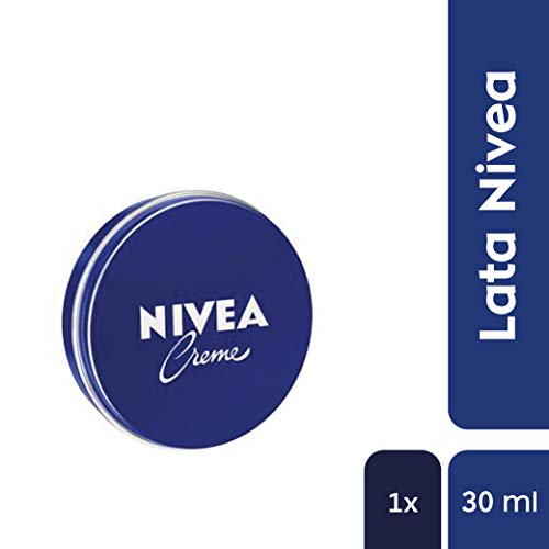 NIVEA Creme (1 x 30 ml), crema hidratante corporal y facial para toda la familia, crema universal para una piel suave e hidratada, crema multiusos