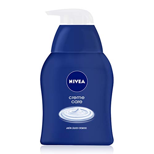 NIVEA Creme Care Jabón líquido, jabón de manos con la fragancia de NIVEA Creme, jabón cremoso para una piel suave e hidratada - 1 x 250 ml