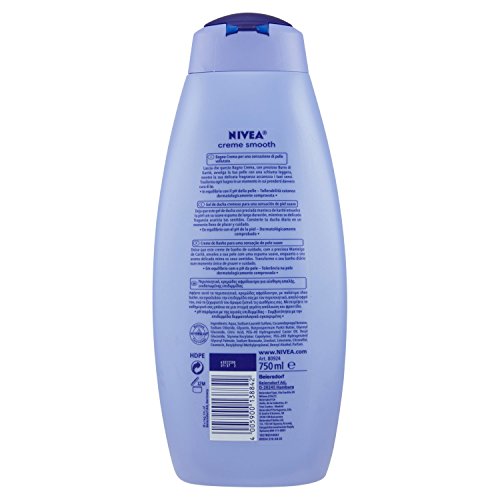 NIVEA Creme Smooth Gel de Baño - 750 ml