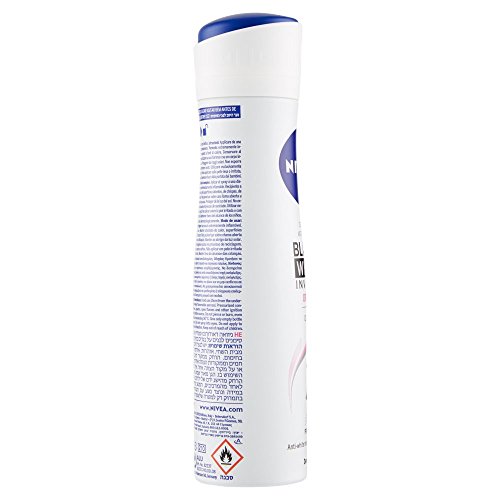 Nivea - Desodorante para mujer en spray invisible para Black&White Original – 150 ml
