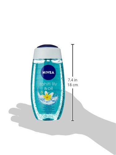 NIVEA – Gel Ducha, aroma de plumería y perlas de aceite – 250 ml (4005808732739)