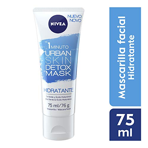 NIVEA mascarilla facial hidratante urban detox tubo 75 ml