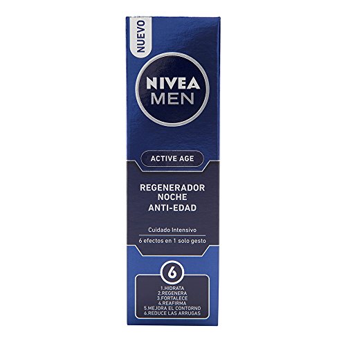 Nivea Men Active Age Crema Hidratante de Noche Antiarrugas - 50 ml