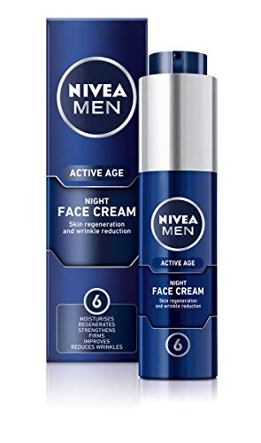 Nivea men active age night, crema de noche regeneradora - 50 ml