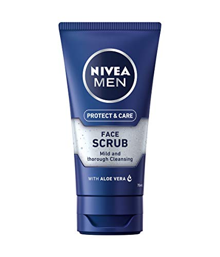 Nivea men - Exfoliante facial, pack de 3 (3x 75 ml)