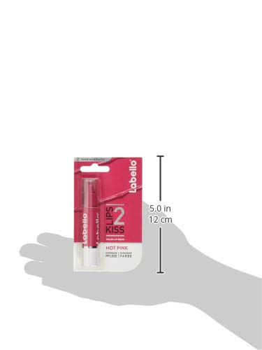 Nivea Pintalabios con labello auténtica Cuidado, Rosa, 3 Gr