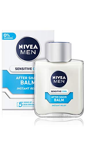 Nivea - Sensitive, bálsamo aftershave, pack de 3 (3 x100 ml)