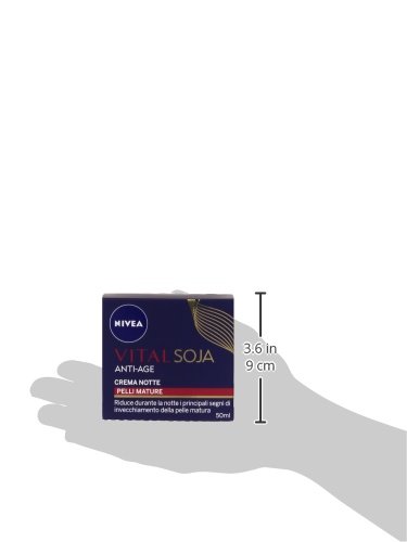 NIVEA Vital Soja Madura Noche Piel 50 Ml.86657 Cremas Faciales Y Máscaras