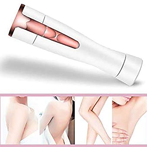 No Recortadora Femenina USB Recargable,depiladora Recargable Hombre,Mujer Eléctrico Cuchilla para el Bikini Pubis Debajo del Brazo para Piel Sensible
