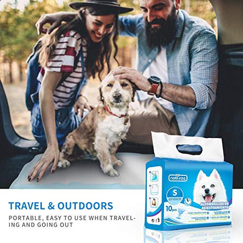 Nobleza - 100 x Empapadores Perros Alfombrilla higiénica de Entrenamiento para Perros. Ultraabsorbente 60cm*40cm.