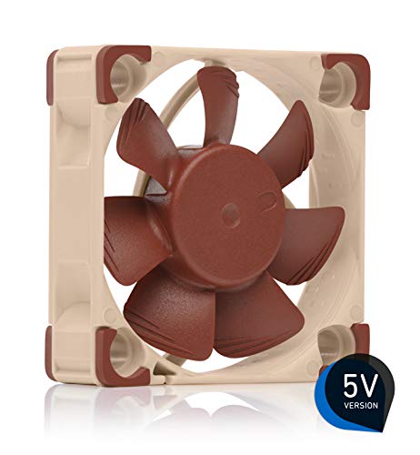 Noctua NF-A4x10 5V, Ventilador Silencioso, 3 Pines, Versión de 5V (40x10 mm, Marrón)