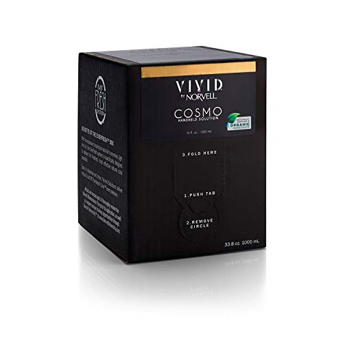 Norvell Colección de colores ultra vivos 'cosmo' profesional spray bronceador sin sol solución bronceadora 1 litro / 34 Fl Oz