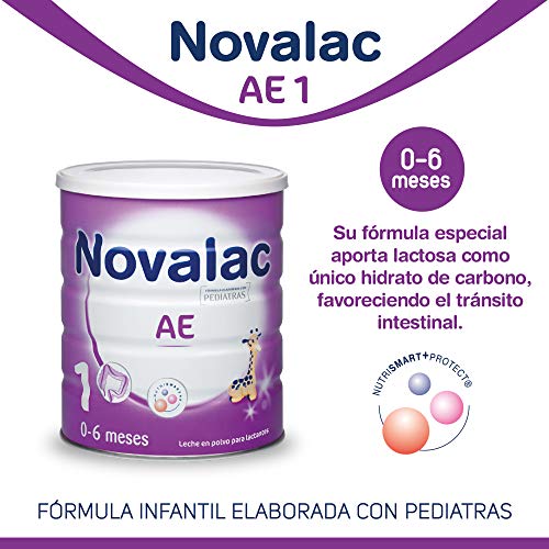 NOVALAC AE 1 Antiestreñimiento,  leche infantil para lactantes 800G