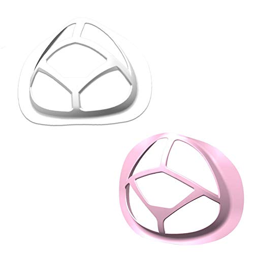 N/P 5PCS Máscara Reutilizable Marco De Soporte Interno Marco De Extensión Impermeable (creando Más Espacio para Respirar/Cubierta Protectora De Lápiz Labial/Cómodo De Usar/Fácil De Hablar / 5 Piezas