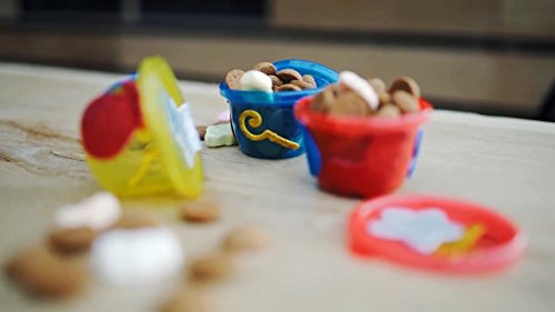 Nuby ID91161A - Pack 6 vasos para congelador en bolsa, 120 ml, 3+ m