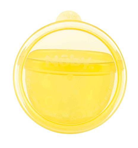 Nuby ID91161A - Pack 6 vasos para congelador en bolsa, 120 ml, 3+ m