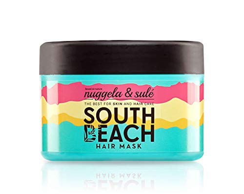 Nuggela & Sulé South Beach Hair Mask. Mascarilla con activos,"siliconas" naturales, biodegradables 250ml/8,45 Oz.-Manteca de Tucuma y Aceite de Pequi. Nutrición e hidratación intensa.