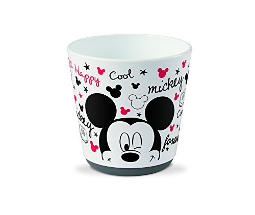 Nuk Mickey Mouse - Set de Vajilla para Niños (9+ meses) con Plato, Vaso , Cuchara y Tenedor