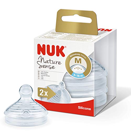 NUK TETINA NATURE SENSE 6-18 SILI M 2UDS