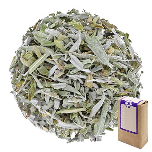 Núm. 1389: Té de hierbas orgánico "Salvia" - hojas sueltas ecológico - 100 g - GAIWAN® GERMANY - salvia de la agricultura ecológica en Bosnia