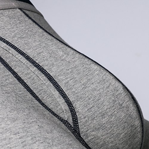 Nuofengkudu Hombre Pack de 3 Bóxers Largo Briefs Calzoncillos Ajustados Bulge Braguitas Deportivo Running Elastico Suave Algodon Boxershorts Gifts Negro Talla M Cintura 68CM-76CM