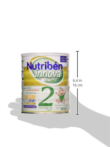 Nutribén - Leche Infantil Innova 2, Desde los 6 Meses, 800 gr.