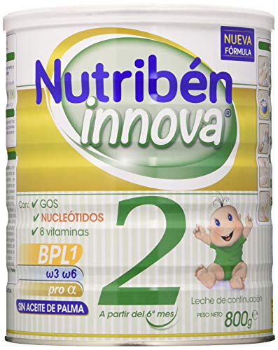 Nutribén - Leche Infantil Innova 2, Desde los 6 Meses, 800 gr.