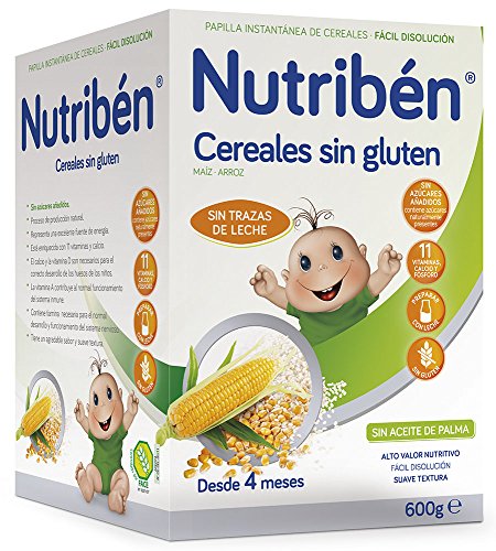 Nutribén Papilla Cereales sin Gluten - 600 gr