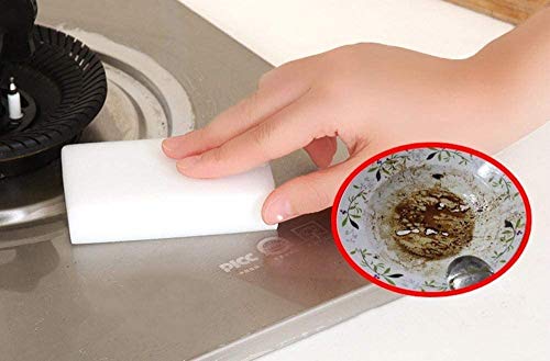 N/X Esponjas Mágicas 30pcs Que Limpian La Esponja Multifuncional para Quitar Las Manchas y Las Marcas Difíciles para La Cocina del Coche 9x6x3cm