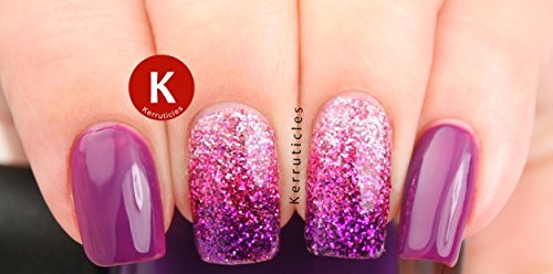 NYK1 12 botes de brillantina coloreada, polvo fino, para decoración de uñas, decoración y diseño de cara, cuerpo y pelo