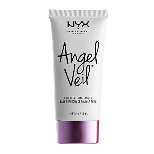 NYX Professional Makeup Angel Veil Skin Perfecting - Prebase de Maquillaje Ligera con Acabado Sedoso, Fórmula Vegana - 30 ml (AVP01)