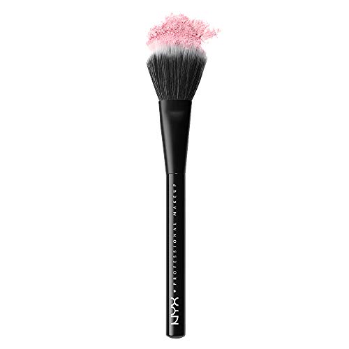 NYX PROFESSIONAL MAKEUP brocha para polvos y colorete Pro Dual Fibre Powder Brush 8 de doble fibra
