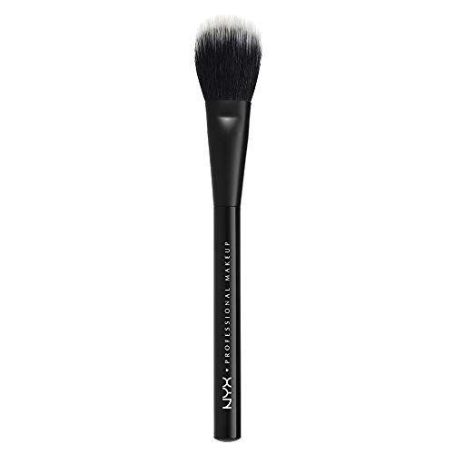 NYX PROFESSIONAL MAKEUP brocha para polvos y colorete Pro Dual Fibre Powder Brush 8 de doble fibra