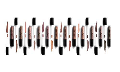 NYX Professional Makeup Pintalabios Lip Lingerie Liquid Lipstick, Acabado cremoso y mate, Larga duración, Fórmula vegana, Tono: Satin Ribbon