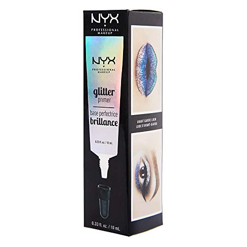 NYX Professional Makeup - Prebase para Purpurina Glitter Primer - Color Transparente