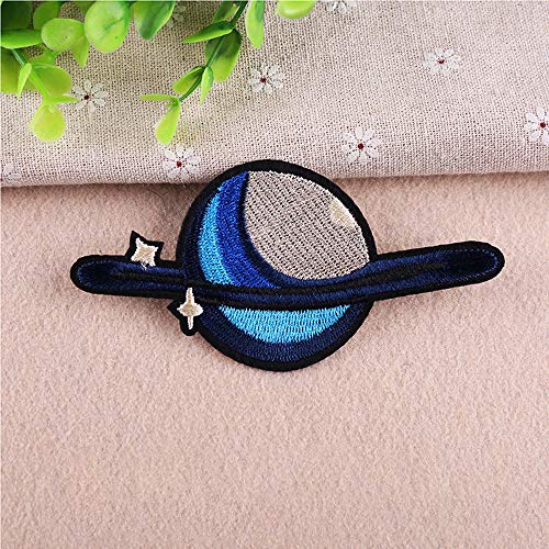 O-Kinee 10PCS Parches NASA Termoadhesivo para la Ropa (10pcs)