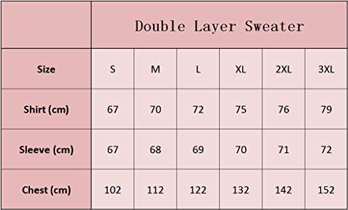 O5KFD&8 - Sudadera con Capucha y Cremallera para Hombre, diseño de Mandala, Color Azul, Unisex, Blanco, XX-Large