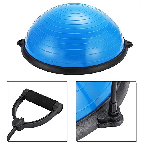 OcioDual Bos Up Balance Trainer Fitball Pelota de Gimnasia Bola de Equilibrio para Entranamiento Pilates Media Bola 60cm con