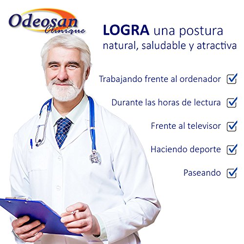 Odeosan Clinique Corrector de Postura para Espalda, Hombro y Clavícula Hombre y Mujer | Soporte Ajustable Unisex de Calidad para Mejorar Postura y Aliviar Dolor | Apoyo de Columna y Tronco Cifosis