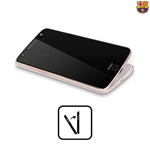 Official FC Barcelona Impact Crest Hard Back Case Compatible for Motorola Moto X Style/Pure