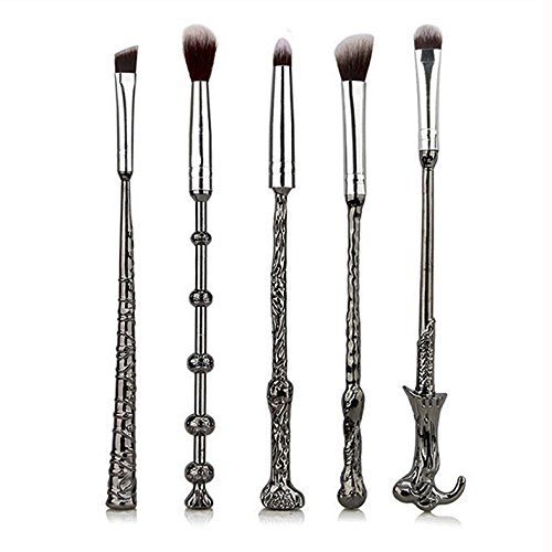 OFKPO Juego de 6 Pinceles de Maquillaje de Varitas Mágicas, para Base de Maquillaje, Colorete, Corrector de Ojeras, Base líquida