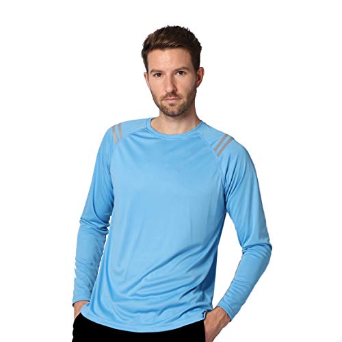 Ogeenier Protección Solar UV para Hombre UPF50 + Camiseta de Manga Larga