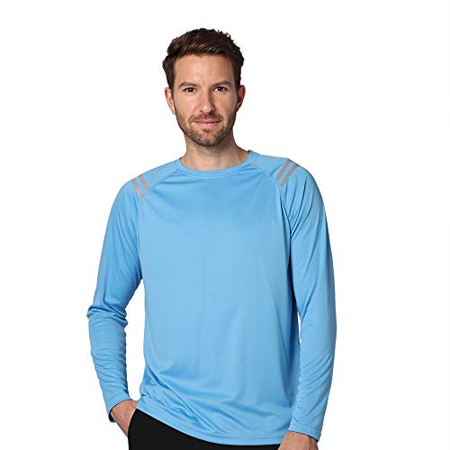 Ogeenier Protección Solar UV para Hombre UPF50 + Camiseta de Manga Larga