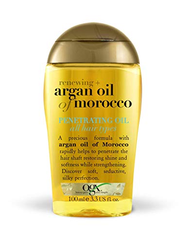 OGX, Aceite Penetrante de Argán de Marruecos, Cabello Brilloso y Sedoso, 100 ml